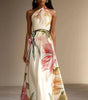 Robe Longue À Imprimé Floral pour Femmes - Emilia Lane