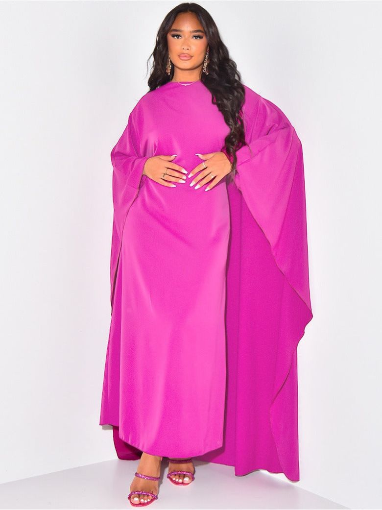 Robe Longue à Manches Évasées pour Femmes - Emilia Lane