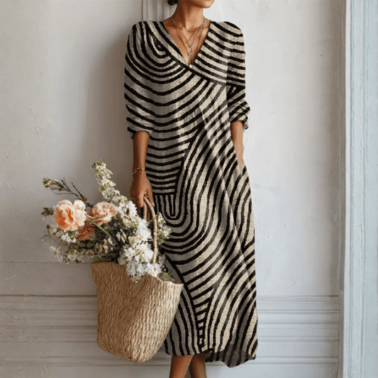 Robe Longue à Manches Longues pour Femmes - Emilia Lane