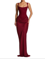 Robe Longue Ajustée sans Manches pour Femme | Idéale pour les Soirées - Emilia Lane