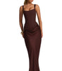 Robe Longue Ajustée sans Manches pour Femme | Idéale pour les Soirées - Emilia Lane