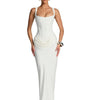 Robe Longue Ajustée sans Manches pour Femme | Idéale pour les Soirées - Emilia Lane