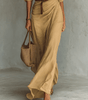 Robe Longue Asymétrique à Ceinture pour Femmes - Emilia Lane