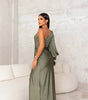 Robe Longue Asymétrique à Épaule Dénudée pour Femmes - Emilia Lane