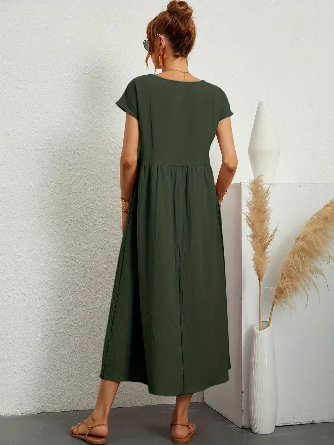 Robe Longue en Coton pour Femmes - Emilia Lane