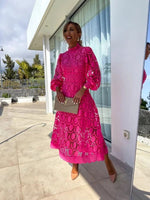 Robe longue en dentelle élégante pour femmes - Emilia Lane