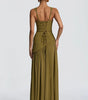 Robe Longue Évasée à Taille Cintrée pour Femme | Idéale pour les Sorties - Emilia Lane