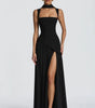 Robe Longue Évasée à Taille Cintrée pour Femme | Idéale pour les Sorties - Emilia Lane