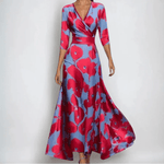 Robe longue imprimée pour femmes - Emilia Lane