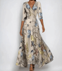 Robe longue imprimée pour femmes - Emilia Lane