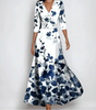 Robe longue imprimée pour femmes - Emilia Lane