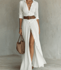 Robe Longue plissée pour Femmes - Emilia Lane