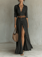 Robe Longue plissée pour Femmes - Emilia Lane