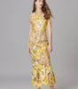 Robe Longue sans Manches à Appliqué Floral pour Femme | Idéale pour les Sorties - Emilia Lane