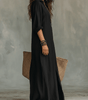 Robe Maxi à Col Chemise pour Femmes - Emilia Lane