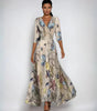 Robe Maxi Imprimée à Enveloppement pour Femmes - Emilia Lane