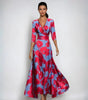 Robe Maxi Imprimée à Enveloppement pour Femmes - Emilia Lane