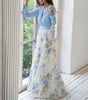 Robe Maxi Imprimée à Manches Longues pour Femmes - Emilia Lane