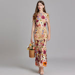 Robe Mermaid à Appliques Florales pour Femme | Idéale pour les Sorties - Emilia Lane