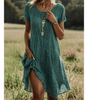 Robe mi - longue imprimée pour Femmes - Emilia Lane