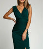 Robe mi - longue sans manches pour Femme - Emilia Lane