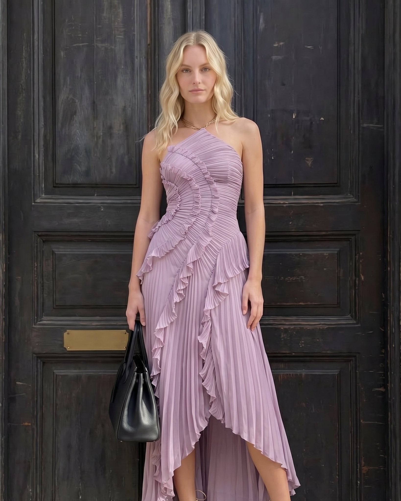 Robe Midi à Volants pour Femme | Idéale pour les Événements Spéciaux - Emilia Lane