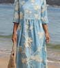 Robe Midi Brodée pour Femme | Idéale pour le Quotidien - Emilia Lane
