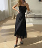 Robe Midi pour Femmes à Encolure Carrée - Emilia Lane