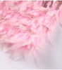 Robe Mini à Détails en Plumes pour Femmes - Emilia Lane