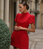 Robe Mini Rouge pour Femme - Emilia Lane