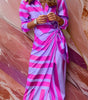 Robe Portefeuille Imprimée à Encolure en V pour Femme | Idéale pour les Sorties - Emilia Lane