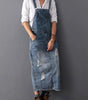 Robe Salopette en Jean Délavé pour Femmes - Emilia Lane