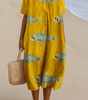 Robe Tunique Encolure en V pour Femmes - Emilia Lane