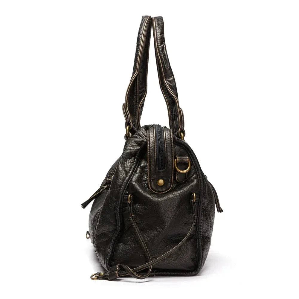Sac à main vintage en cuir pour femmes - Emilia Lane