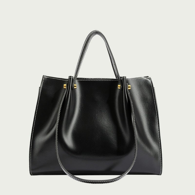 Sac Porté Épaule en Cuir Végétalien pour Femme - Emilia Lane