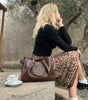 Sac Porté Épaule en Cuir Végétalien pour Femme - Emilia Lane