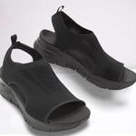 Wedge Sandals in Mesh with Orthopedic Sole for Women | Ideal for Summer