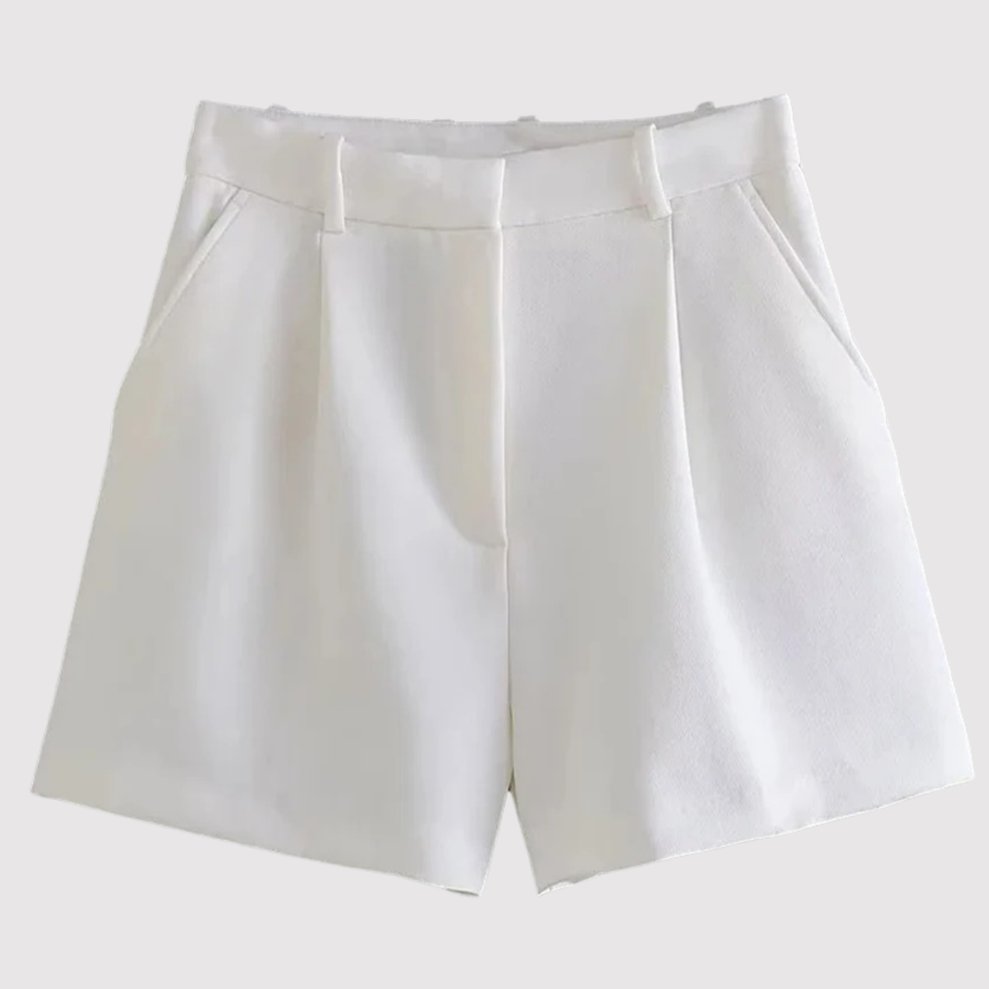Shorts Plissés à Taille Haute pour Femmes - Emilia Lane