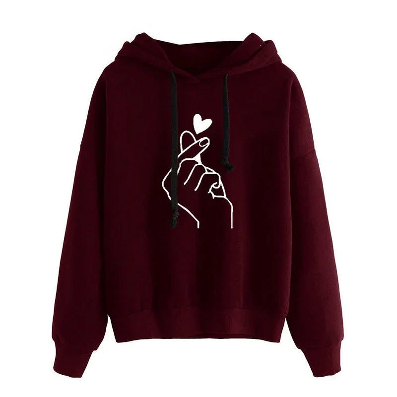 Sweat à Capuche Doublé en Polaire pour Femme - Emilia Lane