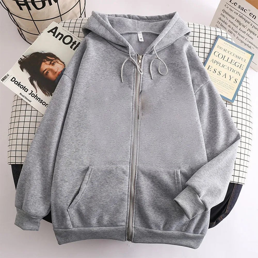 Sweat À Capuche Zippé pour Femmes - Emilia Lane