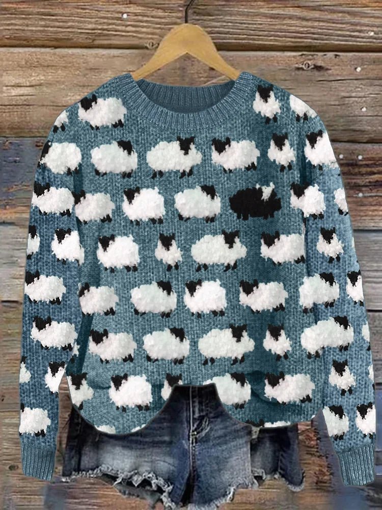 Sweatshirt ajusté avec impression numérique pour Femmes - Emilia Lane