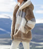 Oversized Fleece Hoodie Jacket for Women