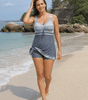 Tankini Pour Femme à Imprimé Géométrique | Idéale pour les Vacances - Emilia Lane