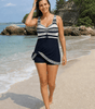 Tankini Pour Femme à Imprimé Géométrique | Idéale pour les Vacances - Emilia Lane
