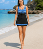 Tankini Pour Femme à Imprimé Géométrique | Idéale pour les Vacances - Emilia Lane