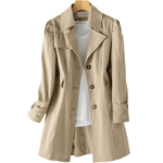 Trench Coat Mi-Long pour Femme - Emilia Lane