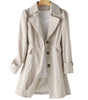 Trench Coat Mi-Long pour Femme - Emilia Lane