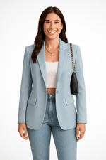 Veste Blazer Cardigan à Manches Longues pour Femmes - Emilia Lane