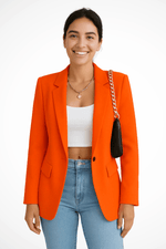 Veste Blazer Cardigan à Manches Longues pour Femmes - Emilia Lane