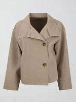 Veste Courte Chic en Laine pour Femmes - Emilia Lane